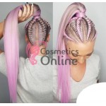 Coada de par dreapta Afro Vigorous Easy Jumbo Braids Hair de  65 cm Brunet -Saten Ombre EZ1B27